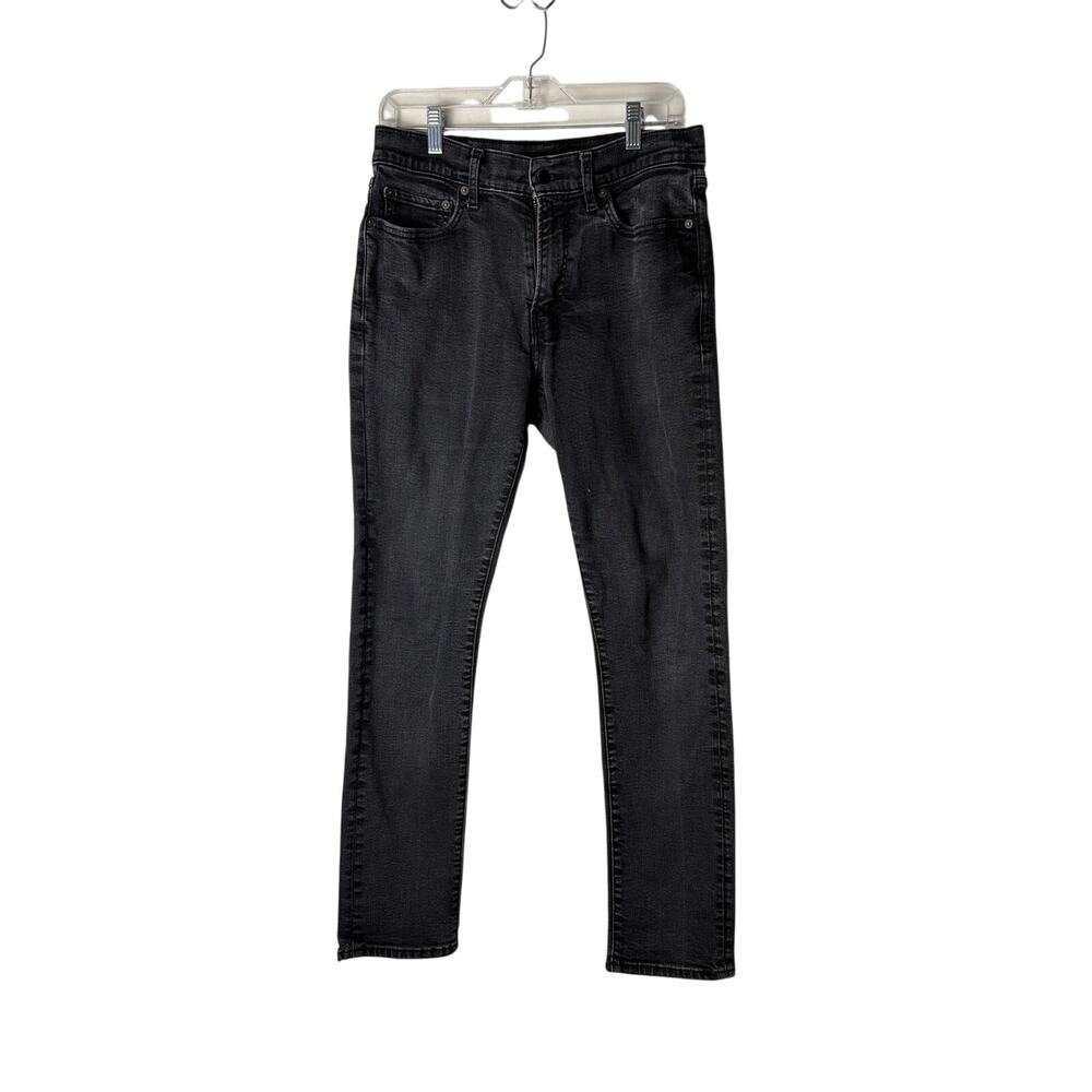 Lucky Brand Men Faded Black Slim Jeans 30x32